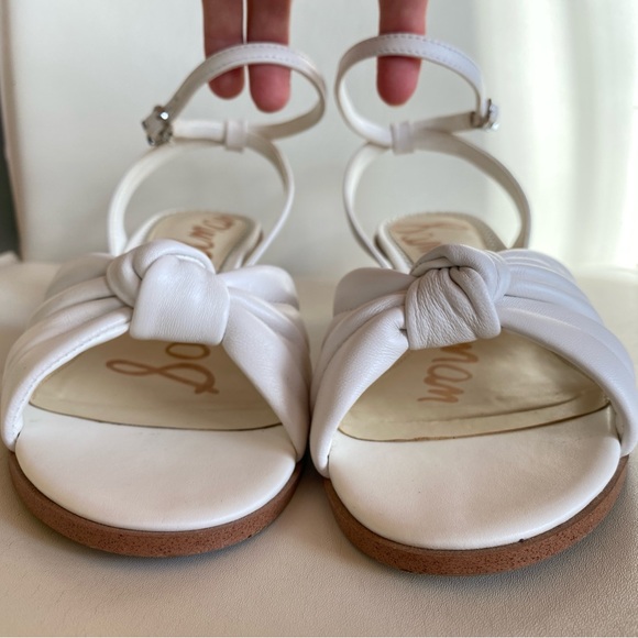 Sam Edelman Ingrid Leather Block Heel Ankle Strap Sandal - Picture 5 of 10